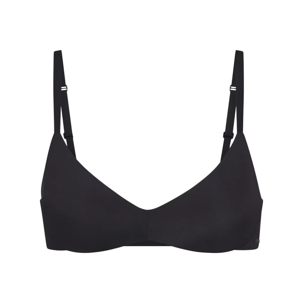 Skims Wireless Foam Push-Up Plunge Bra | Onyx Black | NWT | Multiple Sizes